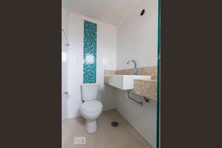 Banheiro Social de apartamento para alugar com 2 quartos, 49m² em Vila Campestre, São Paulo