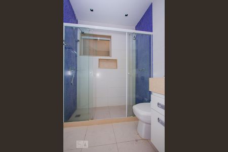 Banheiro Social de apartamento à venda com 2 quartos, 62m² em Botafogo, Rio de Janeiro