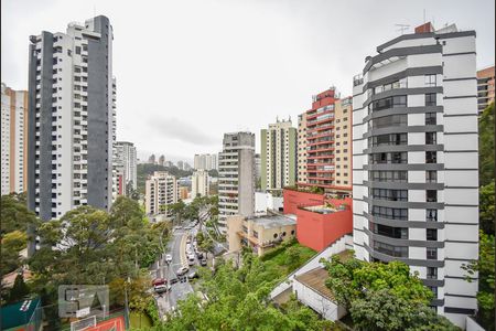 Vista da Sala de apartamento à venda com 2 quartos, 80m² em Vila Andrade, São Paulo