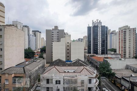 Sala - Vista de apartamento para alugar com 3 quartos, 85m² em Pinheiros, São Paulo