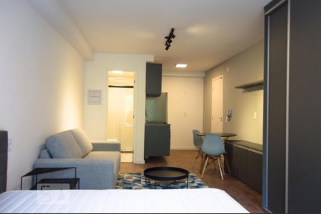 Sala/Dormitório de apartamento para alugar com 1 quarto, 30m² em Vila Buarque, São Paulo