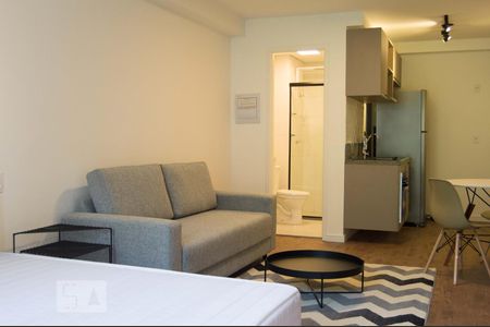 Sala/Dormitório de apartamento para alugar com 1 quarto, 30m² em Vila Buarque, São Paulo