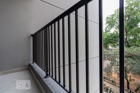 Varanda de apartamento para alugar com 1 quarto, 30m² em Vila Buarque, São Paulo