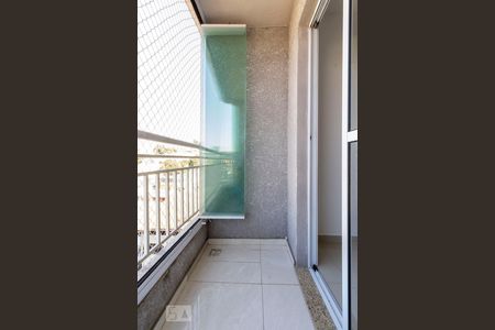 Varanda da Sala de apartamento à venda com 2 quartos, 50m² em Vila Carmosina, São Paulo