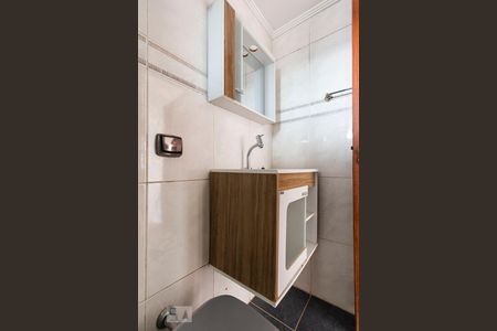 Banheiro Social de apartamento à venda com 3 quartos, 85m² em Vila Paulista, São Paulo