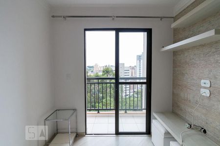 Sala - porta da varanda de apartamento à venda com 2 quartos, 50m² em Vila Rio, Guarulhos