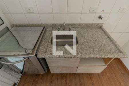 Cozinha de apartamento à venda com 1 quarto, 40m² em Mirandópolis, São Paulo