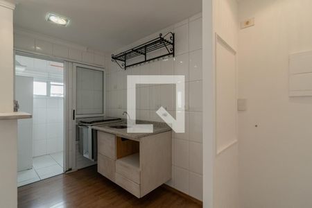 Cozinha de apartamento à venda com 1 quarto, 40m² em Mirandópolis, São Paulo