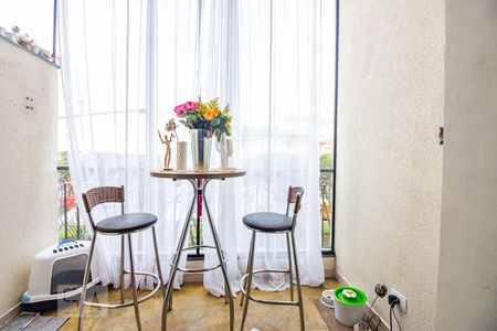 Varanda de apartamento à venda com 2 quartos, 50m² em Jardim Celeste, São Paulo