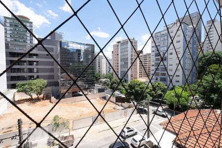 Sala - Varanda Vista de apartamento para alugar com 1 quarto, 46m² em Jardim Paulista, São Paulo