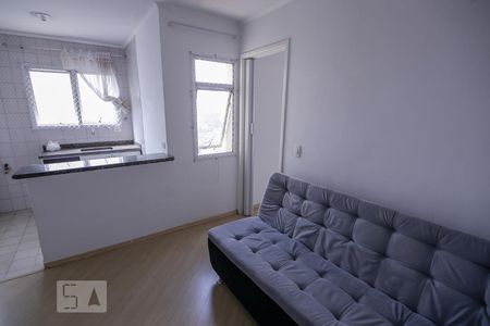 Sala de apartamento para alugar com 1 quarto, 27m² em Barra Funda, São Paulo