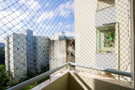 Varanda da sala de apartamento para alugar com 2 quartos, 65m² em Parque São Vicente, Santo André