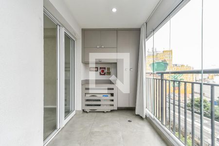 Varanda de apartamento à venda com 1 quarto, 36m² em Vila Buarque, São Paulo