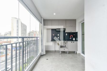 Varanda de apartamento à venda com 1 quarto, 36m² em Vila Buarque, São Paulo