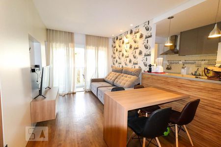 Sala de Estar de apartamento para alugar com 1 quarto, 50m² em Alphaville, Barueri