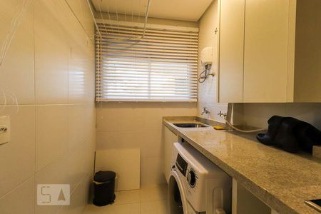 Cozinha e Área de Serviço de apartamento para alugar com 1 quarto, 50m² em Alphaville, Barueri