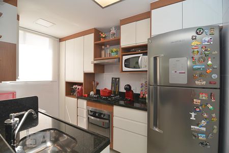 Cozinha de apartamento à venda com 2 quartos, 51m² em Cinquentenário, Belo Horizonte