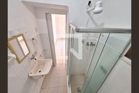 Banheiro de apartamento à venda com 1 quarto, 23m² em Glória, Rio de Janeiro