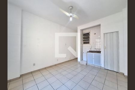 Sala/Quarto de apartamento à venda com 1 quarto, 23m² em Glória, Rio de Janeiro