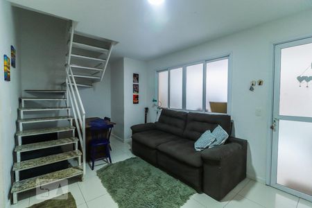 Sala de casa de condomínio à venda com 3 quartos, 100m² em Tanque, Rio de Janeiro