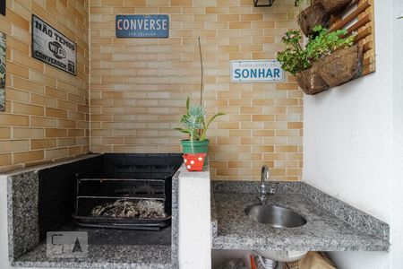 Varanda Gourmet de apartamento à venda com 3 quartos, 72m² em Jaguaré, São Paulo