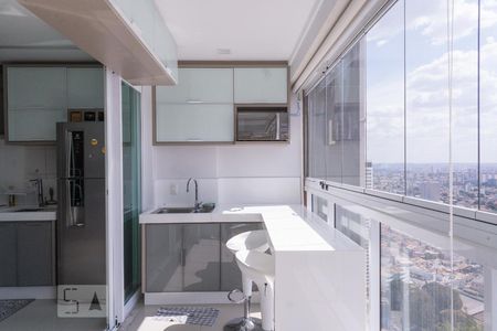 Sacada de apartamento para alugar com 1 quarto, 46m² em Setor Bueno, Goiânia