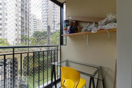 Varanda da Sala de apartamento para alugar com 2 quartos, 50m² em Jardim Celeste, São Paulo