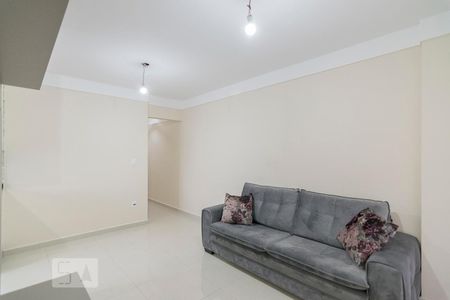 Sala de apartamento à venda com 2 quartos, 58m² em Campestre, Santo André