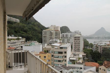 Vista da Sala de apartamento à venda com 2 quartos, 97m² em Lagoa, Rio de Janeiro