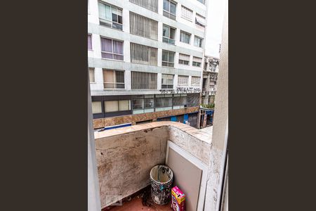 Varanda de apartamento à venda com 1 quarto, 57m² em Santa Efigênia, São Paulo