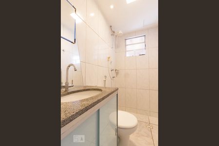 Banheiro Corredor de apartamento à venda com 3 quartos, 114m² em Castelo, Belo Horizonte