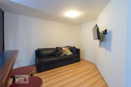 sala de apartamento para alugar com 1 quarto, 50m² em Cidade Monções, São Paulo