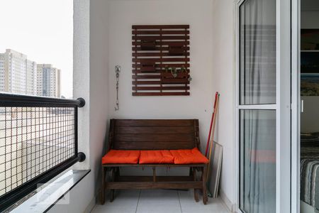 Terraço de kitnet/studio à venda com 1 quarto, 36m² em Cambuci, São Paulo
