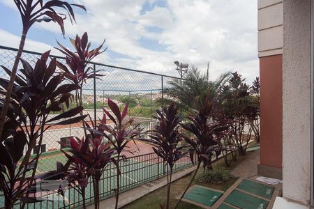 Vista da sala de apartamento à venda com 2 quartos, 48m² em Loteamento Parque São Martinho, Campinas