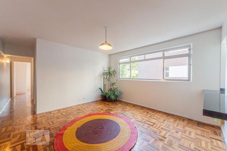 Sala de estar e jantar de apartamento para alugar com 2 quartos, 96m² em Pinheiros, São Paulo