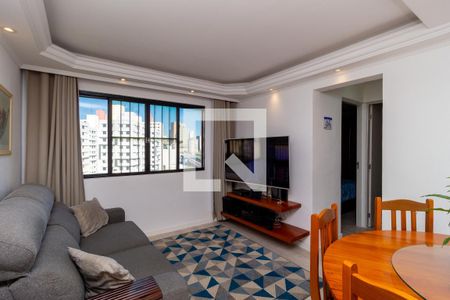 Sala de Estar de apartamento à venda com 2 quartos, 62m² em Brás, São Paulo