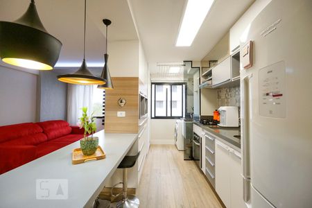 Cozinha de apartamento à venda com 1 quarto, 55m² em Mooca, São Paulo