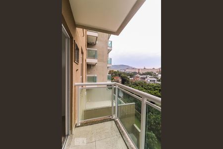 Varanda Sala de apartamento para alugar com 1 quarto, 36m² em Taquara, Rio de Janeiro