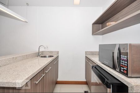 Cozinha de apartamento para alugar com 1 quarto, 35m² em Jacarepaguá, Rio de Janeiro