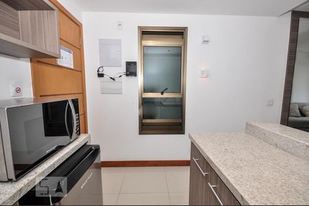 Cozinha de apartamento para alugar com 1 quarto, 35m² em Jacarepaguá, Rio de Janeiro