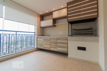 Varanda de apartamento para alugar com 3 quartos, 163m² em Jardim Campo Grande, São Paulo