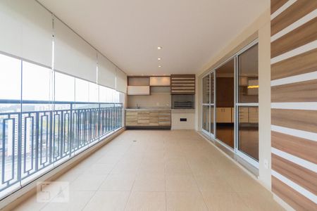 Varanda de apartamento para alugar com 3 quartos, 163m² em Jardim Campo Grande, São Paulo