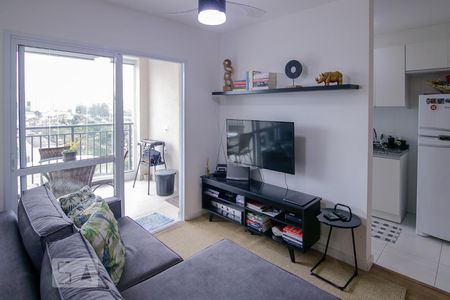 Sala de apartamento à venda com 2 quartos, 60m² em Vila Anastácio, São Paulo