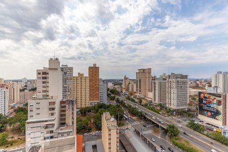 Vista da sacada de apartamento para alugar com 1 quarto, 55m² em Centro, Campinas