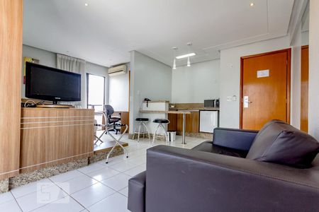 Sala de kitnet/studio para alugar com 1 quarto, 34m² em Setor Oeste, Goiânia