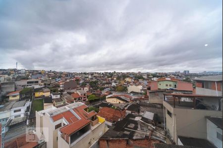 Vista da Sala de apartamento à venda com 2 quartos, 58m² em Vila Curuçá, Santo André