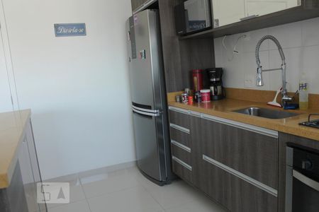 Cozinha de apartamento à venda com 2 quartos, 59m² em Alphaville Residencial Dois, Barueri