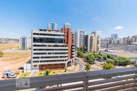 Vista do Quarto de apartamento para alugar com 1 quarto, 35m² em Sul (águas Claras), Brasília