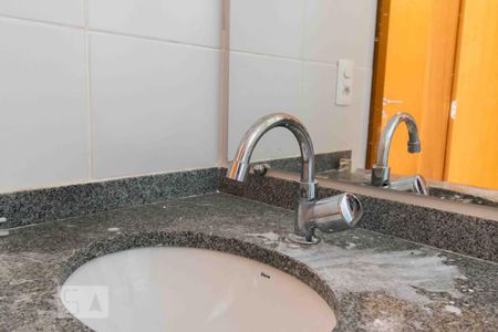 Pia do Banheiro de apartamento para alugar com 1 quarto, 35m² em Sul (águas Claras), Brasília