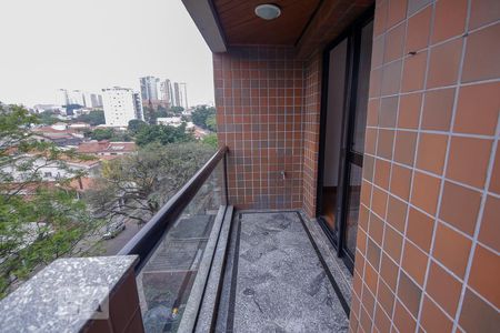 Varanda Sala de apartamento para alugar com 3 quartos, 126m² em Vila Ipojuca, São Paulo